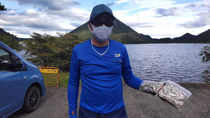 9月24日ワカサギ釣果