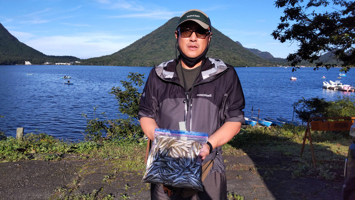 9月25日ワカサギ釣果