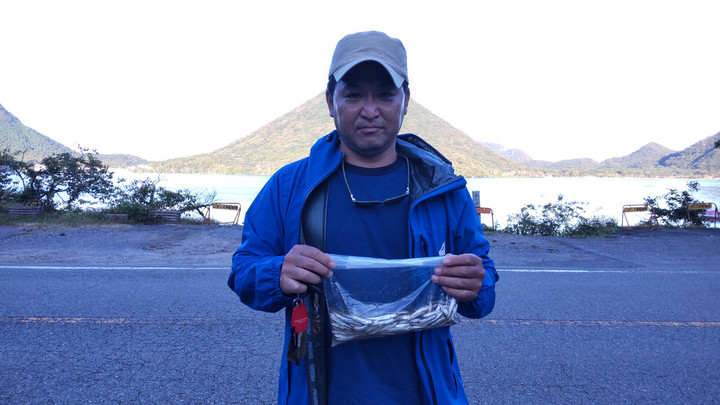 10月2日ワカサギ釣果