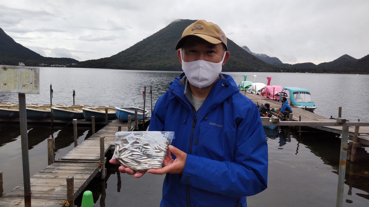 10月9日ワカサギ釣果