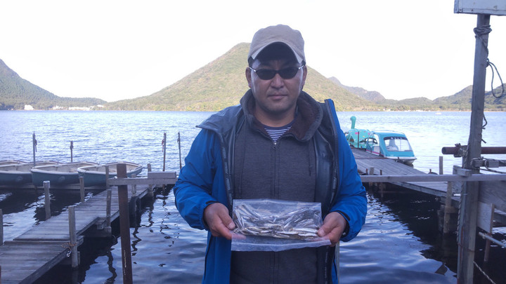 10月11日ワカサギ釣果