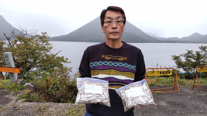 10月13日ワカサギ釣果