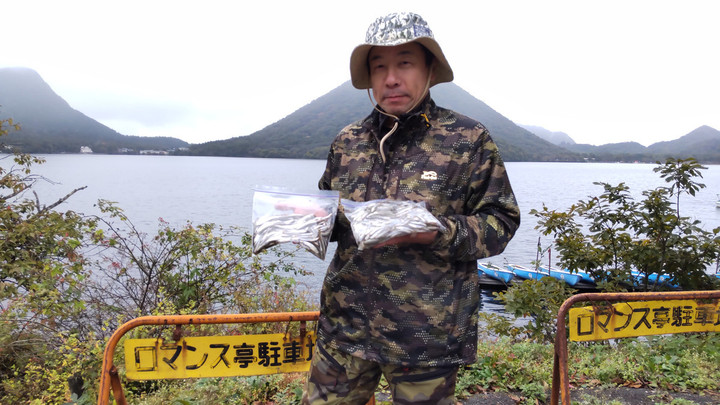 10月13日ワカサギ釣果