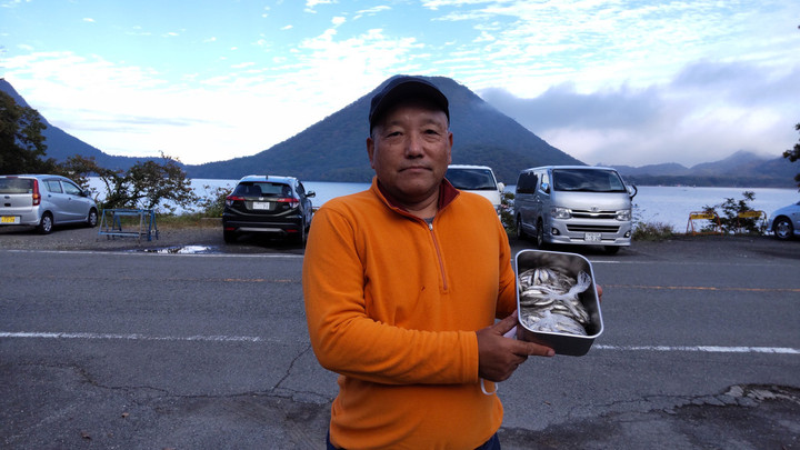 10月15日ワカサギ釣果