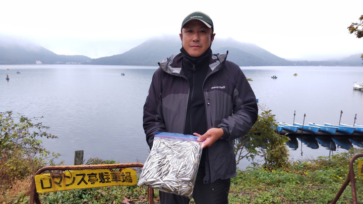 10月16日ワカサギ釣果