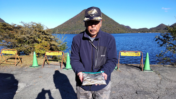 10月19日ワカサギ釣果