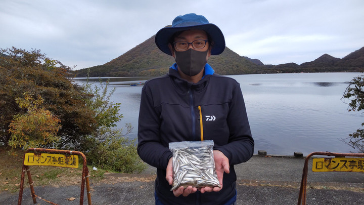 10月22日ワカサギ釣果