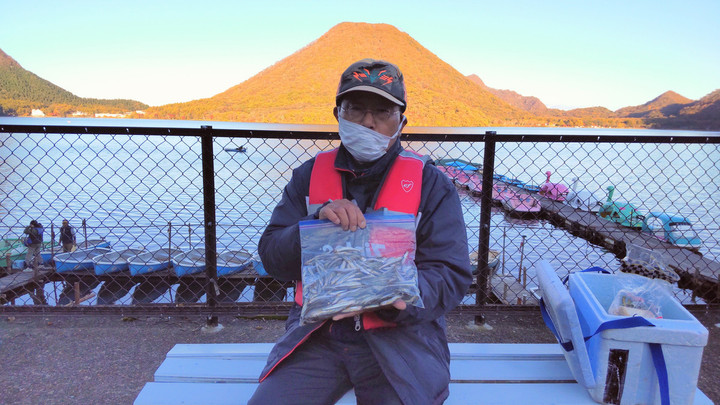 10月26日ワカサギ釣果