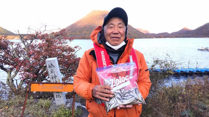 10月30日ワカサギ釣果