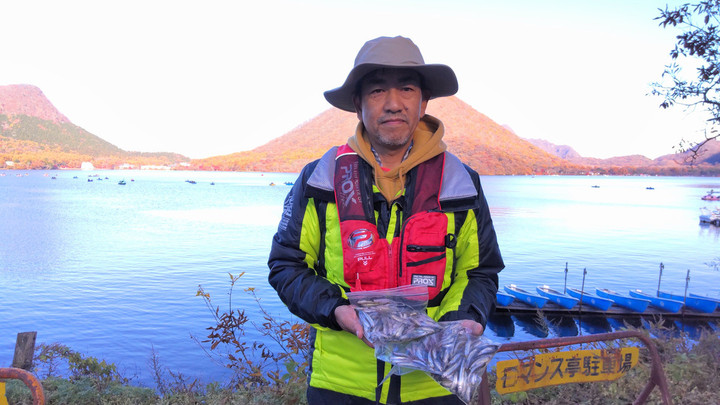 11月3日ワカサギ釣果