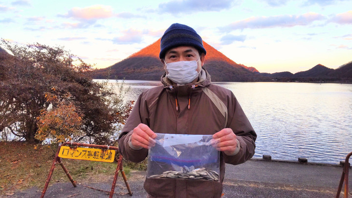 榛名湖ワカサギ釣果