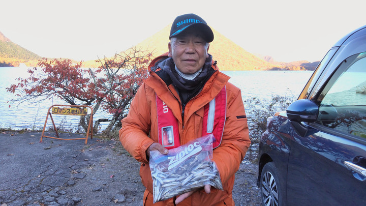 榛名湖ワカサギ釣果
