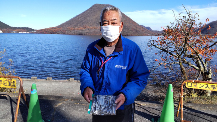 11月10日ワカサギ釣果