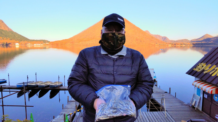 11月10日ワカサギ釣果