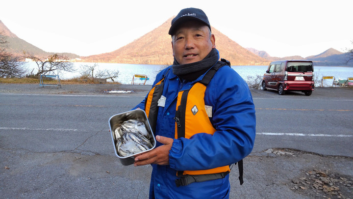 11月18日ワカサギ釣果