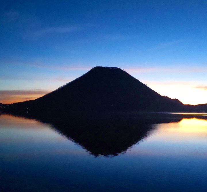 榛名湖朝焼け🌄