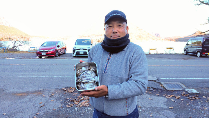 11月25日ワカサギ釣果