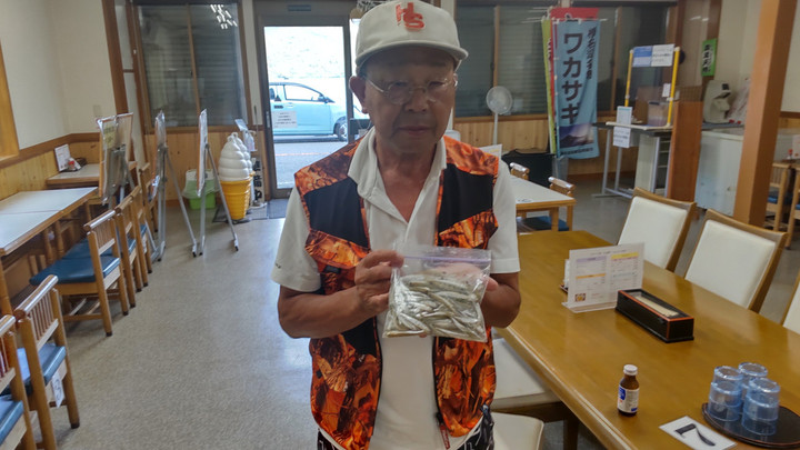 9月3日ワカサギ釣果