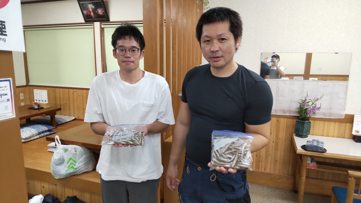 9月6日ワカサギ釣果