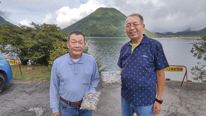 9月9日ワカサギ釣果