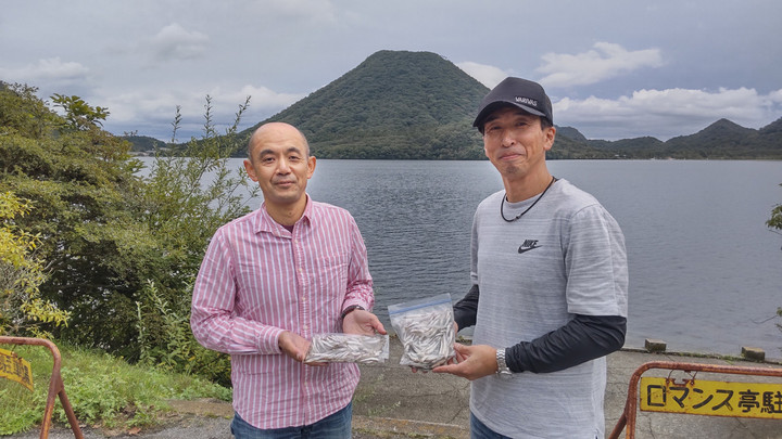 10月1日ワカサギ釣果