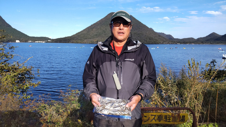 10月14日ワカサギ釣果