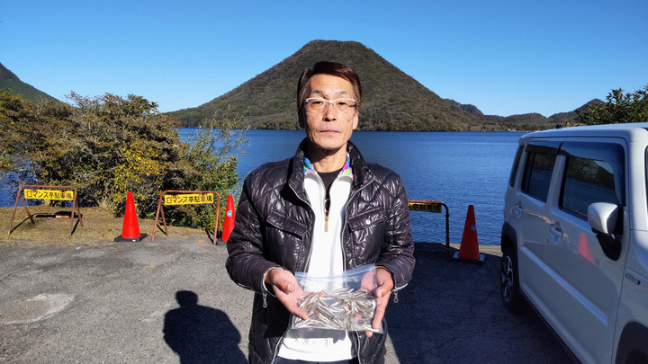 10月17日ワカサギ釣果