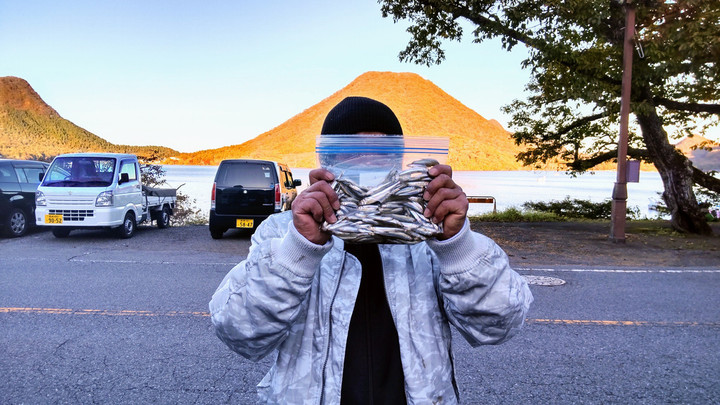 10月22日ワカサギ釣果