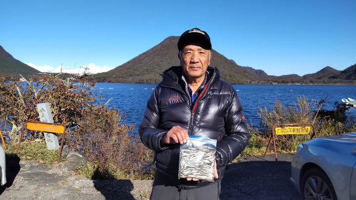 10月24日ワカサギ釣果