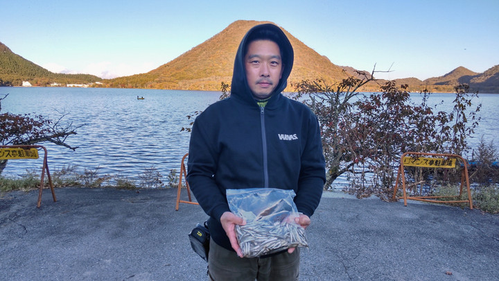 10月24日ワカサギ釣果