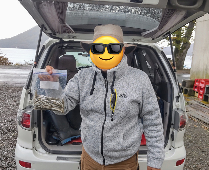 10月25日ワカサギ釣果