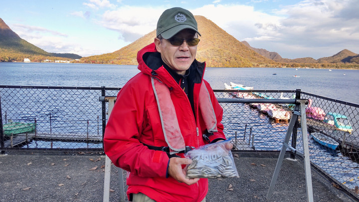 10月28日ワカサギ釣果