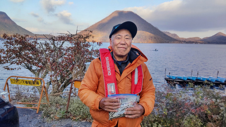 10月31日ワカサギ釣果