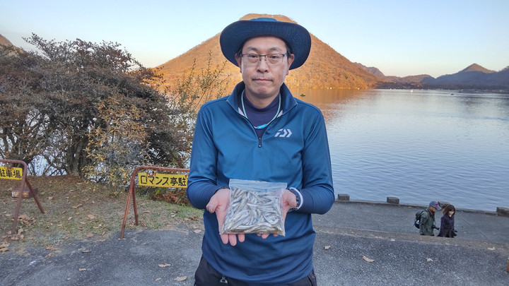 11月3日ワカサギ釣果