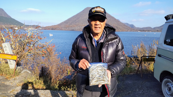 11月9日ワカサギ釣果