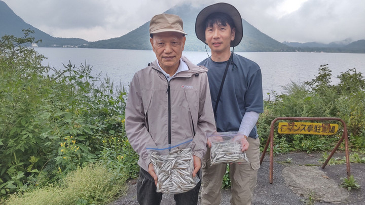 ９月３日ワカサギ釣果