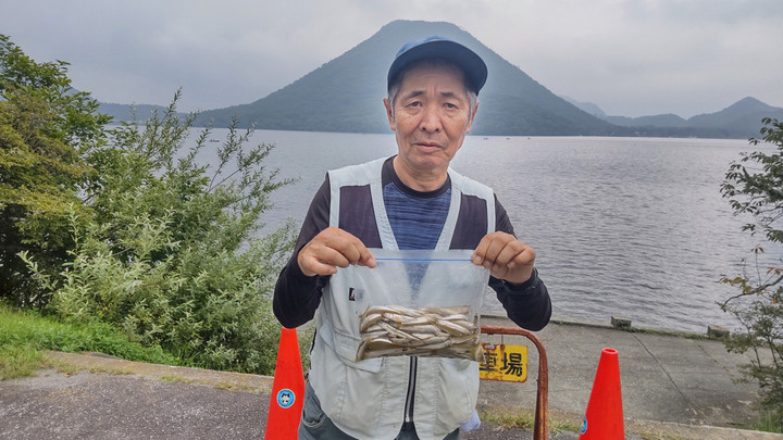 ９月８日ワカサギ釣果