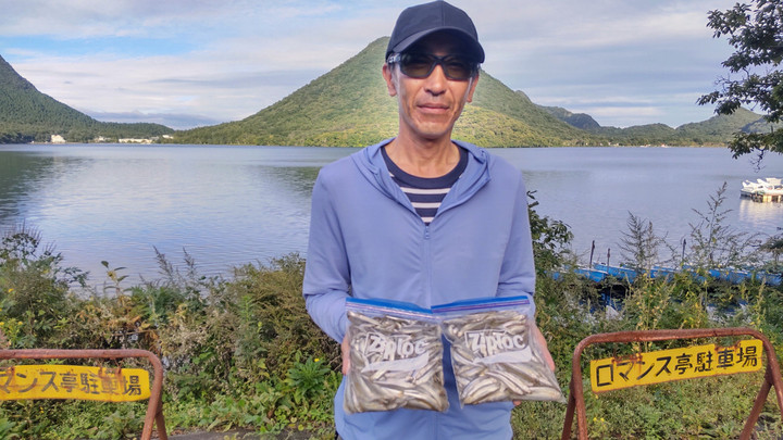 １０月１日ワカサギ釣果
