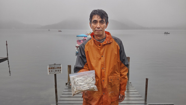 １０月５日ワカサギ釣果