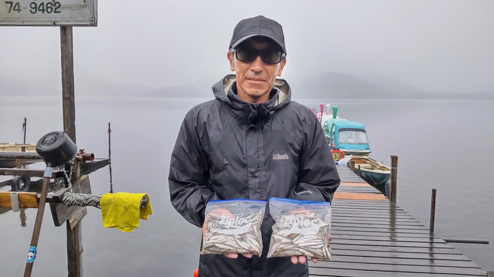 １０月５日ワカサギ釣果