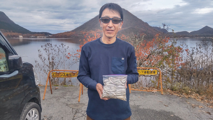 １１月１７日ワカサギ釣果